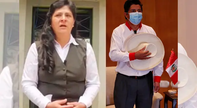 Esposa de Pedro Castillo se pronunció sobre constantes ataques al padre de sus hijas. Esposa de Pedro Castillo se pronunció sobre constantes ataques al padre de sus hijas.