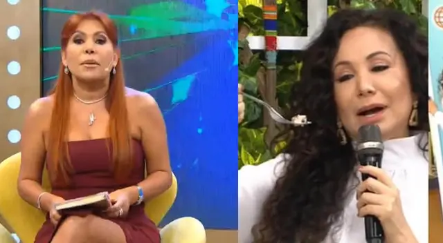 Magaly Medina condena actitud de Janet Barboza tras probar caldo de carachama: