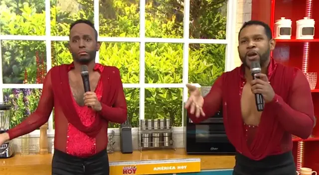 Presentan al doble de Giselo en 'América Hoy' y él lo apoya: “Lo metieron y no lo dejan hablar”