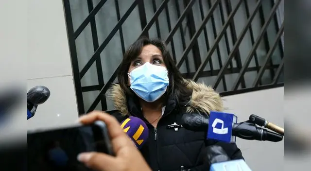 Dina  Boluarte, candidata a la vicepresidencia de Perú Libre, habló sobre el tema  de la AFP. 