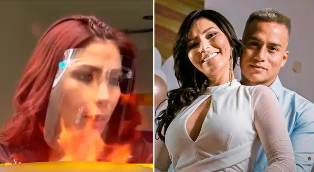 Milena Zárate furiosa con su pareja tras ampay.