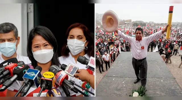Keiko Fujimori cuestionó a Pedro Castillo en su visita a La Libertad.