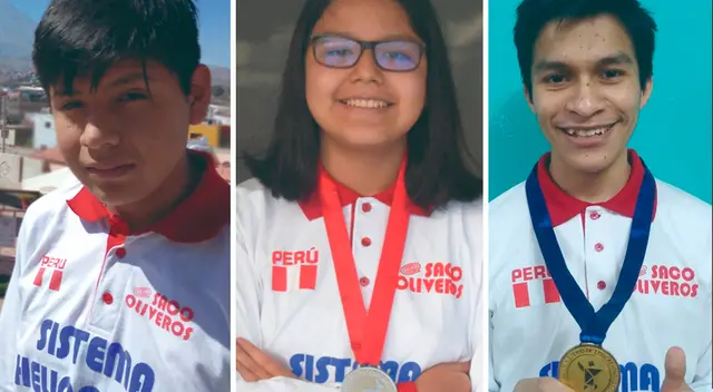 Para alcanzar estos resultados, los campeones se prepararon desde diciembre de 2020 en su Colegio Saco Oliveros.