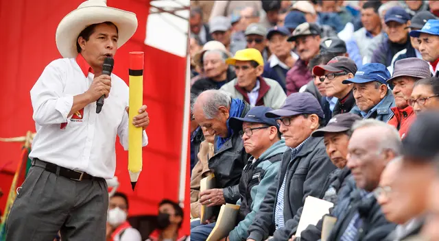 El docente cajamarquino ofreció una mejor pensión a los jubilados por sus años de trabajo. El docente cajamarquino ofreció una mejor pensión a los jubilados por sus años de trabajo.