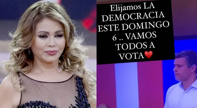 Gisela Valcárcel con la llegada de Leopoldo López a Perú: “Nosotros no nos vamos a equivocar” Gisela Valcárcel con la llegada de Leopoldo López a Perú: “Nosotros no nos vamos a equivocar”