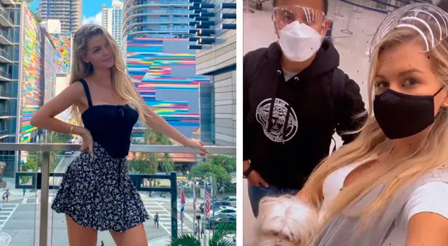 Brunella Horna volvió a Lima tras sus vacaciones. Brunella Horna volvió a Lima tras sus vacaciones.