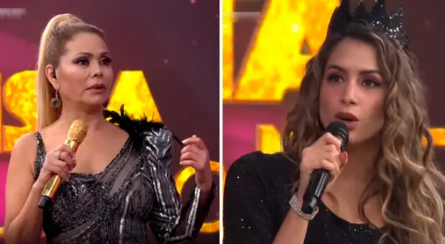 Milett Figueroa se queja por canciones que de designa la producción.