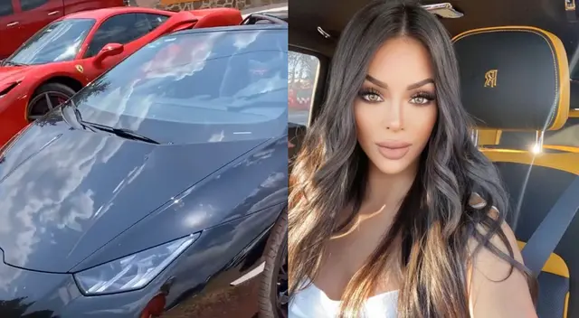 Sheyla Rojas presume lujosos autos mientras decide cual usar [VIDEO]