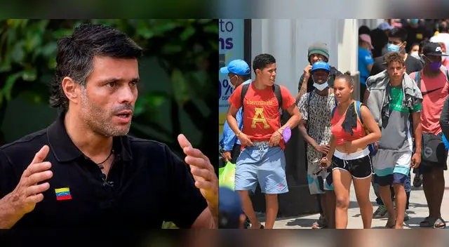 Leopoldo López asegura que venezolanos quieren regresar a Venezuela para una vida próspera. Leopoldo López asegura que venezolanos quieren regresar a Venezuela para una vida próspera.