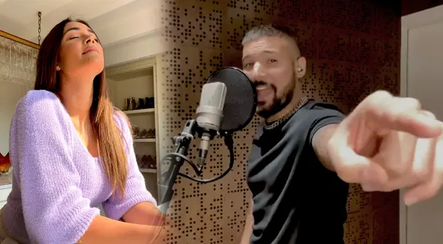 Karen Schwarz triste porque Ezio Oliva no puede hacer música en Perú: “Te extrañamos”