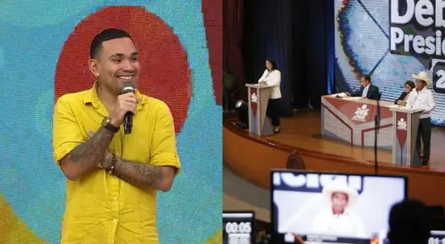 Josimar aseguró que vio el debate entre Keiko Fujimori y Pedro Castillo antes de las elecciones 2021, pero quedó confundido.