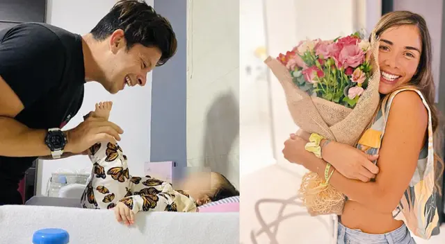 Korina Rivadeneria comparte quehaceres del hogar con Mario Hart: “Te amo” [VIDEO]