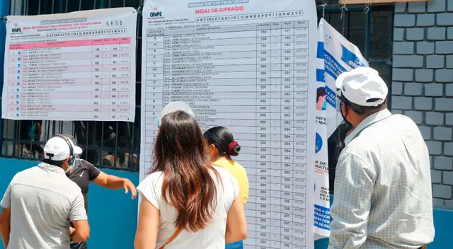 Horario escalonado para la segunda vuelta de las elecciones 2021.