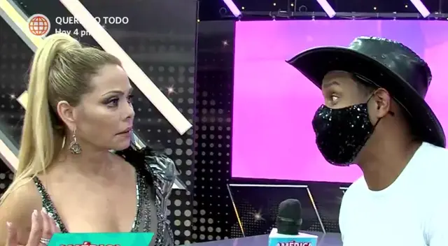 Gisela Valcárcel fue sorprendida con el acercamiento de Edson Dávila, quien le recordó que otros programas quieren tenerlo en vivo. Gisela Valcárcel fue sorprendida con el acercamiento de Edson Dávila, quien le recordó que otros programas quieren tenerlo en vivo.