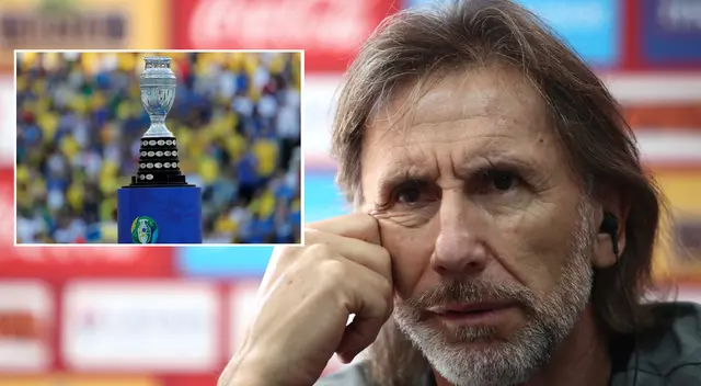 Ricardo Gareca ofreció una conferencia de prensa desde la Videna este martes.