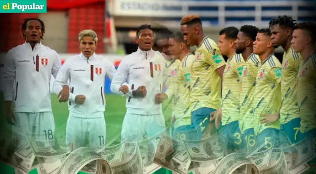 La enorme diferencia que existe entre la selección peruana y su similar de Colombia. La enorme diferencia que existe entre la selección peruana y su similar de Colombia.