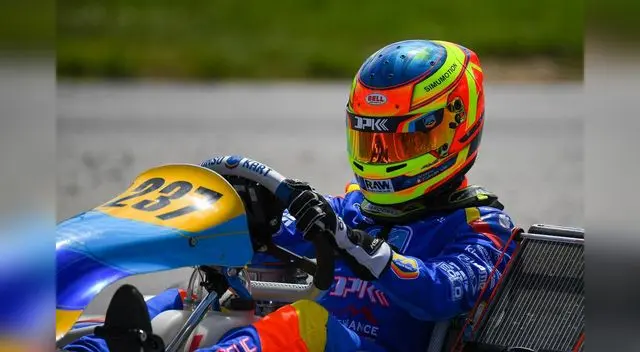 Andrés Cárdenas ha confirmado sus progresos en los circuitos del Viejo Continente.