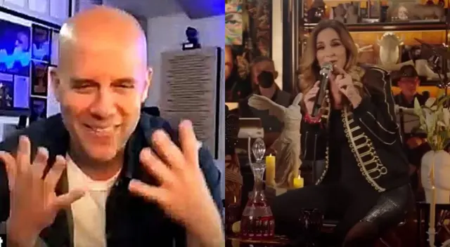 Gianmarco Zignago sorprendió al referirse a los calificativos que tuvo Lucero sobre su tema que escribió a Mijares, y no se mostró enojado.