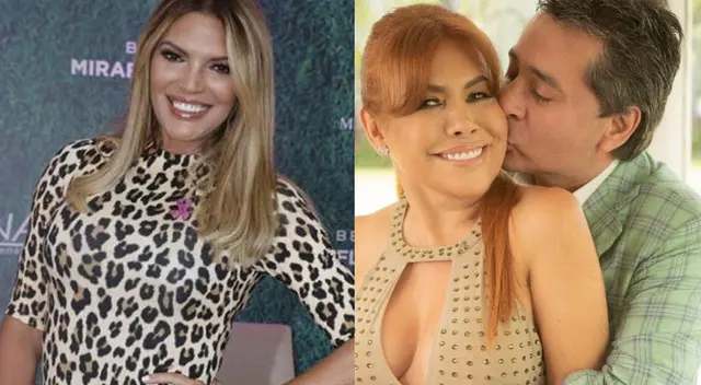 Jessica Newton fue la cupido en la reconciliación entre Magaly y Alfredo.