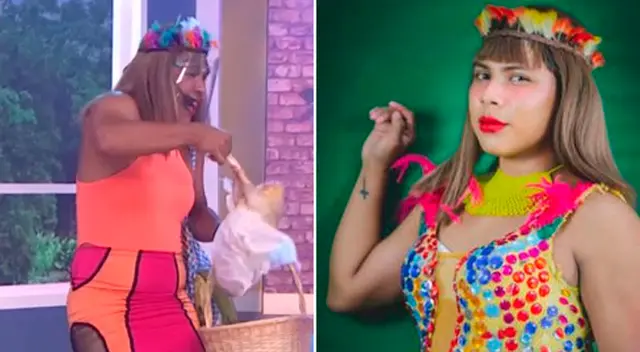 La mejor amiga de 'La Uchulú', La Tacacha, se emocionó mucho al ver a Tula Rodríguez y Maju Mantilla.