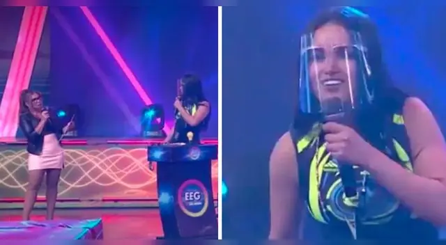 Angie Arizaga tuvo tremenda respuesta en juego de EEG. Angie Arizaga tuvo tremenda respuesta en juego de EEG.