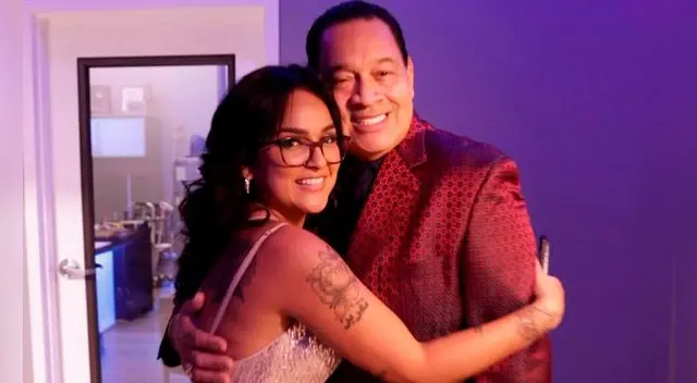 Daniela Darcourt y Tito Nieves han construido una gran amistad en menos de un año. Foto: Facebook / Tito Nieves