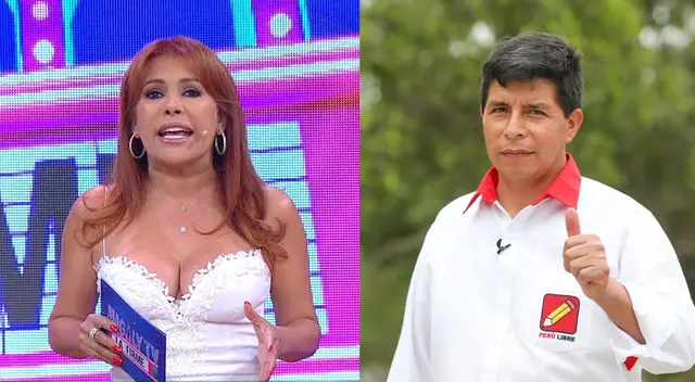 Magaly Medina asegura que invitó a Pedro Castillo a su programa. Magaly Medina asegura que invitó a Pedro Castillo a su programa.