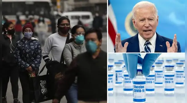 EE. UU.: confirman que Perú recibirá parte de la donación de las 80 millones de vacunas contra la COVID-19. EE. UU.: confirman que Perú recibirá parte de la donación de las 80 millones de vacunas contra la COVID-19.