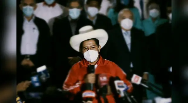 Pedro Castillo brindó conferencia de prensa a tres días de las elecciones. Pedro Castillo brindó conferencia de prensa a tres días de las elecciones.