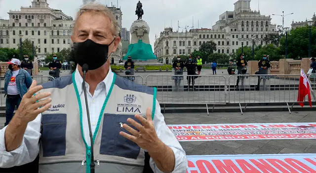 Jorge Muñoz niega autorización de espacios públicos para eventos en pandemia.