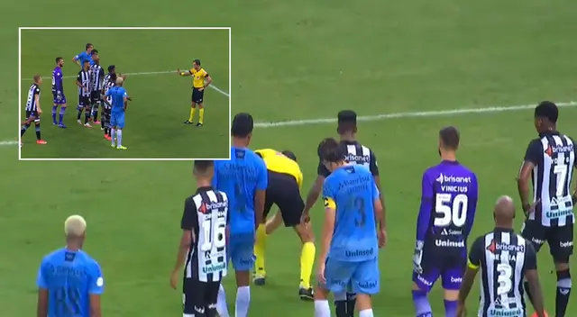 Peculiar video del árbitro se viralizó en las redes sociales. Peculiar video del árbitro se viralizó en las redes sociales.