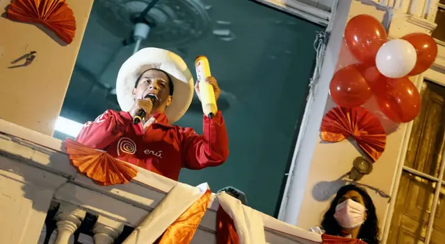 Pedro Castillo cerró su campaña en la histórica Plaza 2 de Mayo, en el Cercado de Lima. Pedro Castillo cerró su campaña en la histórica Plaza 2 de Mayo, en el Cercado de Lima.