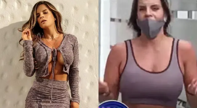 Alejandra Baigorria se encontraba ejercitándose en la vía pública cuando notó que alguien la filmaba y acudió a encararlo. Alejandra Baigorria se encontraba ejercitándose en la vía pública cuando notó que alguien la filmaba y acudió a encararlo.