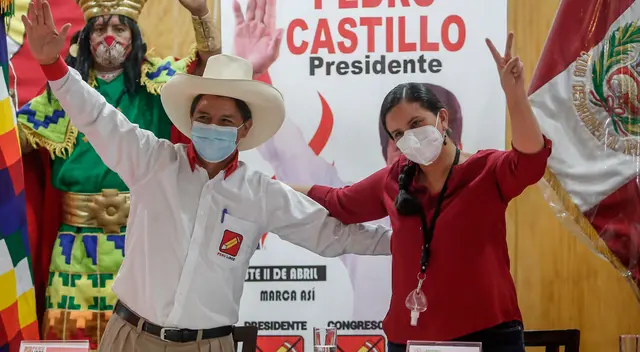 Verónika Mendoza ratificó su respaldo al candidato presidencial de Perú Libre, Pedro Castillo. Verónika Mendoza ratificó su respaldo al candidato presidencial de Perú Libre, Pedro Castillo.