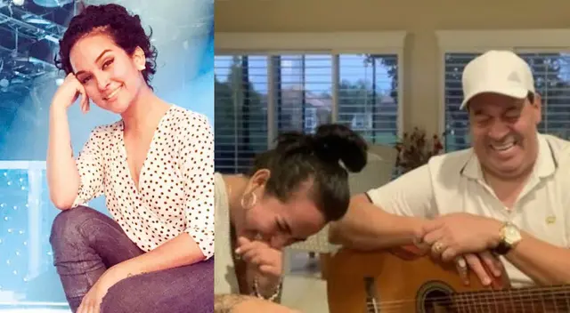 Daniela Darcourt dedicó un emotivo mensaje a Tito Nieves en su cumpleaños, y le agradeció por abrirle las puertas de su familia.