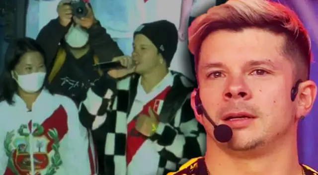 Mario Hart, con el polo de Perú puesto, apareció al lado de Keiko Fujimori, y soltó un par de gallos Mario Hart, con el polo de Perú puesto, apareció al lado de Keiko Fujimori, y soltó un par de gallos