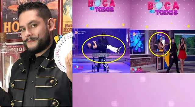 Mago Biondi llegó a En boca de todos y sorprendió a más de uno con sus ilusiones.