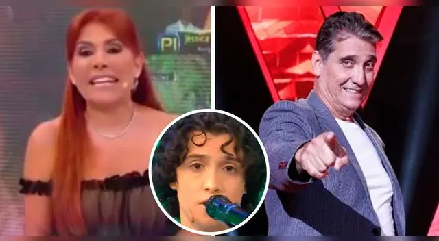 Magaly Medina criticó al músico por su ausencia en la vida de Vasco. Magaly Medina criticó al músico por su ausencia en la vida de Vasco.
