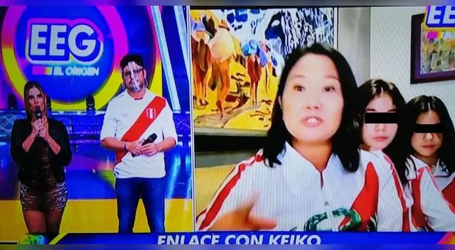 Keiko Fujimori estuvo junto a sus hijas en una entrevista para EEG. Keiko Fujimori estuvo junto a sus hijas en una entrevista para EEG.