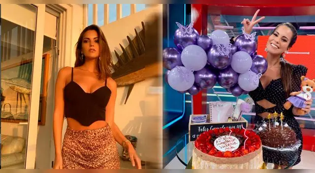 Valeria Piazza celebró su cumpleaños en pleno set. Valeria Piazza celebró su cumpleaños en pleno set.