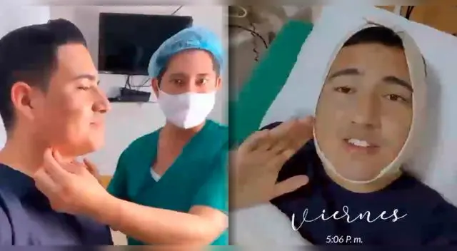 Pedro Loli sorprende a sus seguidores tras realizarse lipopapada [VIDEO]