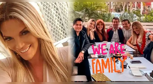 Jessica Newton se reencuentra con Magaly Medina y Alfredo Zambrano tras su reconciliación Jessica Newton se reencuentra con Magaly Medina y Alfredo Zambrano tras su reconciliación