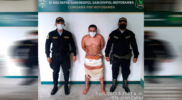 Fue capturado cuando pretendía escapar por los matorrales. Fue capturado cuando pretendía escapar por los matorrales.