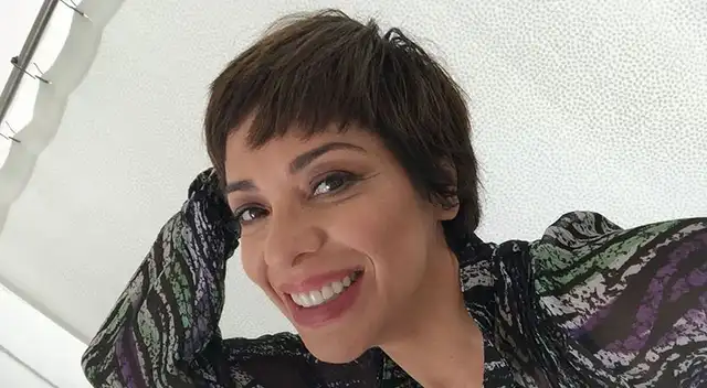 Tatiana Astengo se pronuncia tras realizar su voto.