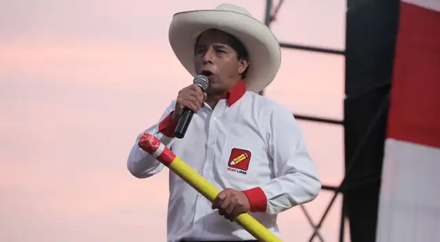 Pedro Castillo sobre las elecciones 2021