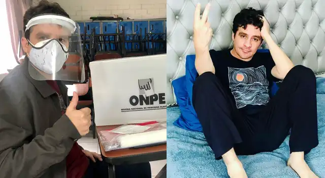 Germán Loero se ofreció de manera voluntaria a ser miembro de mesa.
