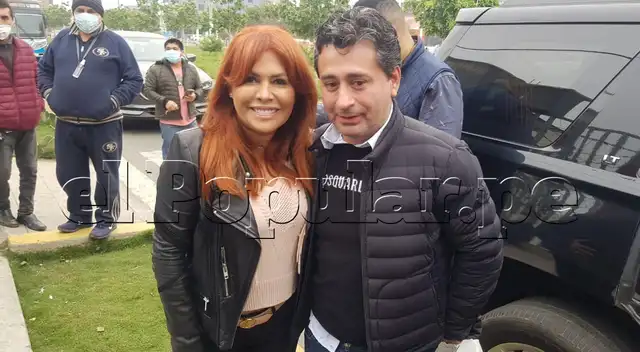 Magaly Medina y Alfredo Zambrano se lucen juntos públicamente. | Crédito: Raúl Egusquiza/URPI-GLR