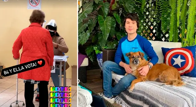 Bruno Pinasco fue a votar junto a su mamá. Bruno Pinasco fue a votar junto a su mamá.