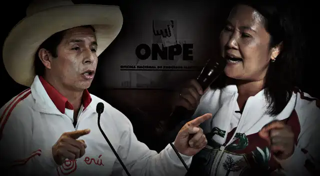 Empate técnico. De acuerdo al conteo rápido de América TV / Ipsos Perú, Keiko Fujimori obtuvo 50.3% y Pedro Castillo 49.7 %.