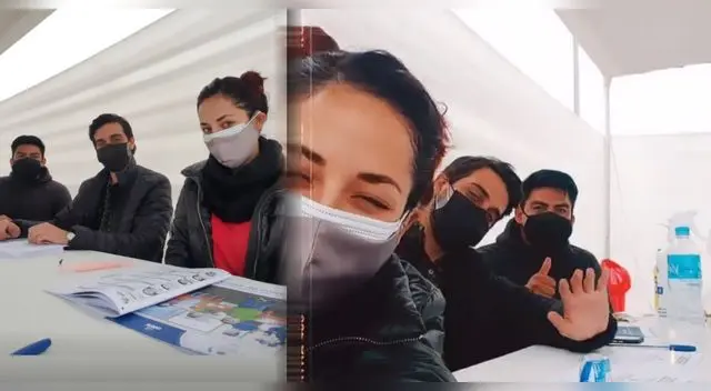 Andrea Luna se quedó hasta horas en la noche para cumplir con el conteo de cedulas. Andrea Luna se quedó hasta horas en la noche para cumplir con el conteo de cedulas.